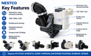 Dishwasher Motor and Pump Assembly W11084656 W10854710 W11612326 W10805386 120V 60Hz 0.8A