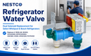 Refrigerator Water Valve Replacement for Whirlpool WPW10420083, W10420083, Bosch 00631861, K-78090-AM