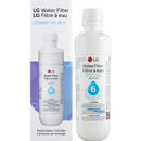 LG LT1000P Replacement Refrigerator Refresh Ice Water Filter ADQ74793501 Black