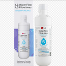 LG LT1000P Replacement Refrigerator Refresh Ice Water Filter ADQ74793501 Black