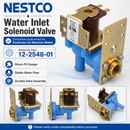 Water Inlet Solenoid Valve Compatible with Scotsman Ice Machines, Replacement for 12-2548-01