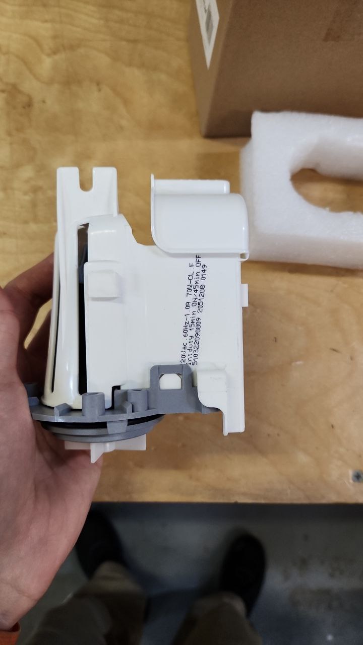 W10241025 Washer Drain Pump Motor PS11750897 AP6017598 for Whirlpool 280187