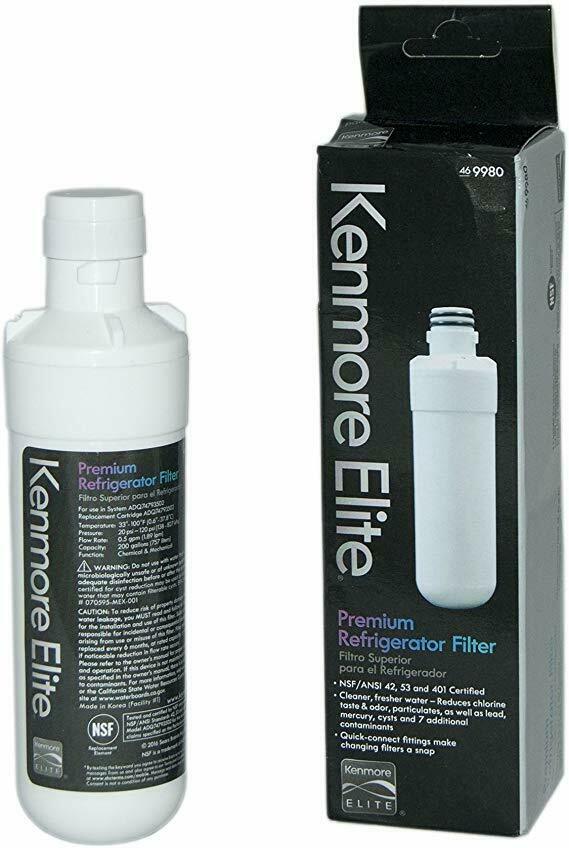 Kenmore Elite 46-9980 Refrigerator Fridge Water Filter ADQ74793502