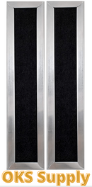 Charcoal Carbon Microwave Filter GE WB02X11550 JX81L 2-Pack - OKS Supply LLC