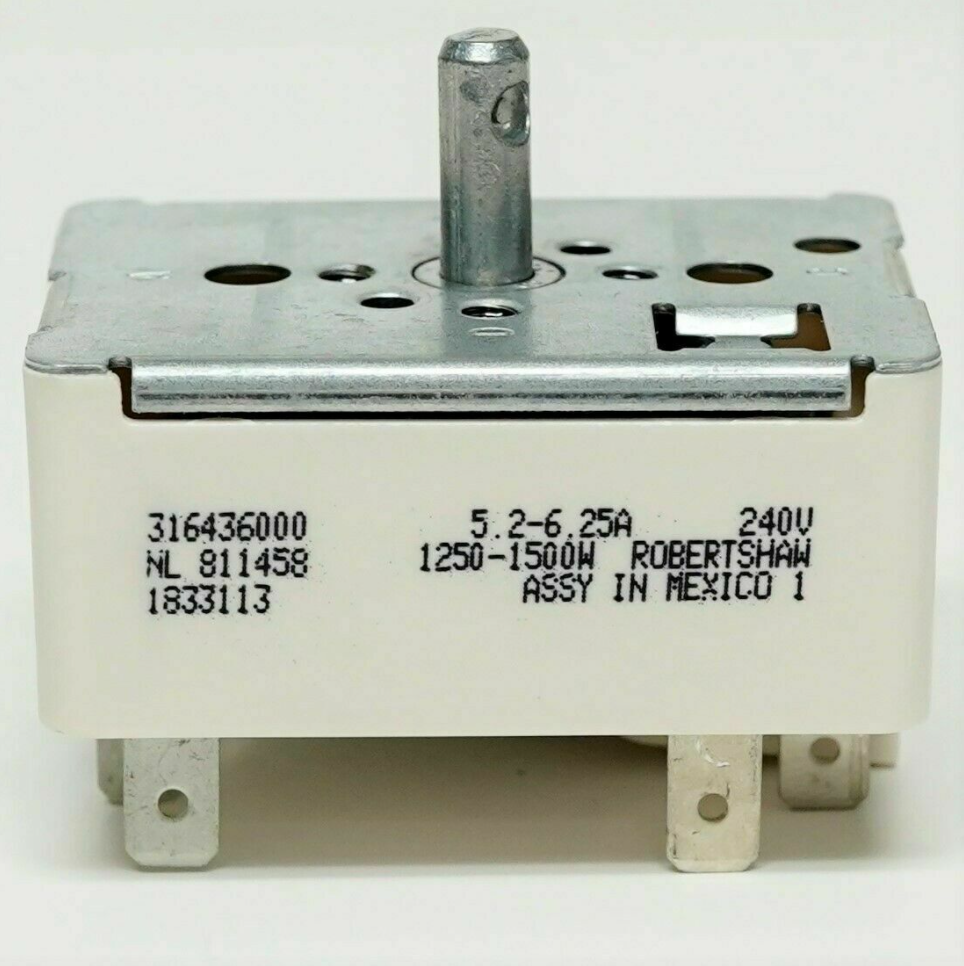 Range Stove Burner Switch For GE Models – Element Control Switch Replacement For Electric Ranges