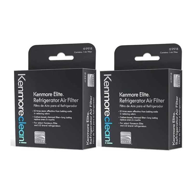 Kenmore Elite 9918 Refrigerator Air Filter Fits LG LT120F ADQ73214404 2 Pack