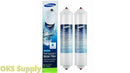 2 Pack DA29-10105J Genuine SAMSUNG AQUA PURE Refrigerator Water Filter Cartridge. - OKS Supply LLC